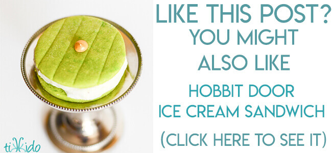 Navigational text directing to Hobbit Door Ice Cream Sandwich tutorial
